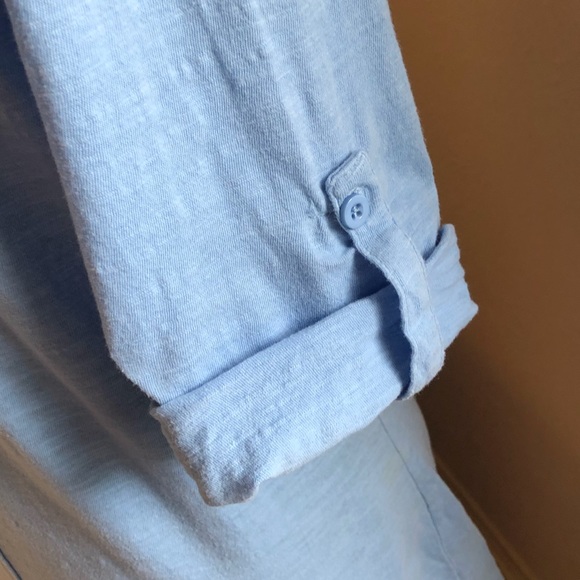 CATO baby blue tee shirt! Sz M - Picture 3 of 7